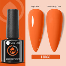 Load image into Gallery viewer, UR SUGAR 7.5ml 7ml Glass Bottle Milky Jelly White Gel Nail Polish White Color UV Led Gel Varnish For Manicure Nail Art Base Top