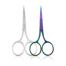 Load image into Gallery viewer, 1Pcs Eyebrow Scissor Makeup Eyelash Trimmer  Facial Hair Remover Manicure Scissor Nail Cuticle Tool Beauty Scissors