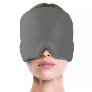 Gel Hot Cold Therapy Headache Migraine Relief Cap For Chemo,Sinus,Neck Wearable Therapy Wrap Stress Pressure Pain Relief Massage