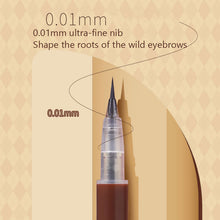 Load image into Gallery viewer, New 3/1Pc Waterproof Liquid Eyebrow Easy To Color Sweat-proof Eyebrow Pen 0.01MM Ultra Thin Head Eye Makeup Cosmetic Wholesale