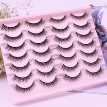 Load image into Gallery viewer, AYRMILLA Natural False Eyelashes 5/10/14Pairs Dramatic 3D Mink Lashes Thick Fake Eyelash Extension Faux Cils Makeup maquiagem