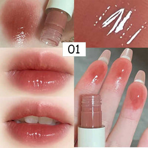 Cute Lipgloss Bulk Moisturizer Lip Plumper Lip Gloss Cosmetics Reduce Lip Line Nutritious Liquid Lipstick Lips Tint Lip Glaze