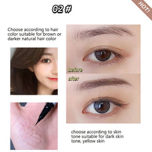 Load image into Gallery viewer, New 3/1Pc Waterproof Liquid Eyebrow Easy To Color Sweat-proof Eyebrow Pen 0.01MM Ultra Thin Head Eye Makeup Cosmetic Wholesale