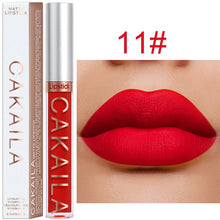 Load image into Gallery viewer, Sexy Long Lasting Velvet Matte Lip Gloss Liquid Lipstick Lip Makeup Women Beauty Red Nonstick Cup Waterproof Lip Gloss YZL2