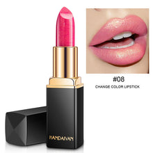 Load image into Gallery viewer, Waterproof Nude Glitter Lipstick 9 Colors Long Lasting Non-stick Cup Velve Red Mermaid Sexy Shimmer Lipsticks Makeup Cosmetic