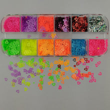 Load image into Gallery viewer, Holographic Butterfly Flakes Nail Art Glitter Sparkly 3D Laser Butterfly Sequins Tips DIY Polish Nail Art Decorations Manicure