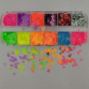 Holographic Butterfly Flakes Nail Art Glitter Sparkly 3D Laser Butterfly Sequins Tips DIY Polish Nail Art Decorations Manicure