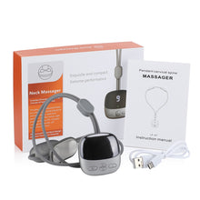 Load image into Gallery viewer, Micro-current Cervical Spine Massager Electric Neck Massager Smart TENS+EMS Portable Hot Compress Shoulder and Neck Massager