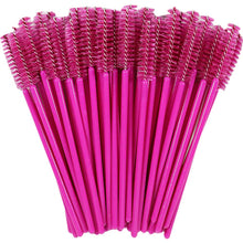 Load image into Gallery viewer, Eyelash Extension Disposable Eyebrow brush Mascara Wand Applicator Spoolers Eye Lashes Cosmetic Brushes Set makeup tools