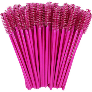 Eyelash Extension Disposable Eyebrow brush Mascara Wand Applicator Spoolers Eye Lashes Cosmetic Brushes Set makeup tools