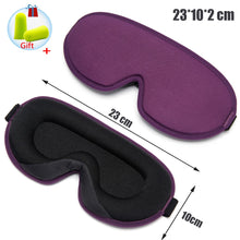 Load image into Gallery viewer, Silk Sleeping Mask Soft Smooth Sleep Mask For Eyes Travel Shade Cover Rest Relax Sleeping Blindfold Eye Cover Sleeping Aid