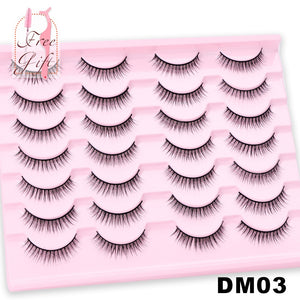 AYRMILLA Natural False Eyelashes 5/10/14Pairs Dramatic 3D Mink Lashes Thick Fake Eyelash Extension Faux Cils Makeup maquiagem