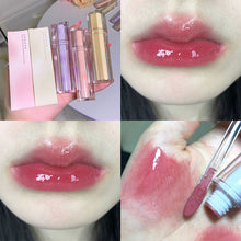 Load image into Gallery viewer, Cherry Pink Lip Plumper Gloss Crystal Jelly Oil Lip Tint Korean Long-lasting Waterproof Lipstick Lips Plumper Extreme Wholesale