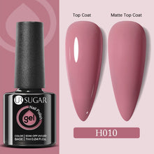 Load image into Gallery viewer, UR SUGAR 7.5ml 7ml Glass Bottle Milky Jelly White Gel Nail Polish White Color UV Led Gel Varnish For Manicure Nail Art Base Top