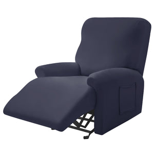Recliner Sofa Cover 1 Seater Stretch Recliner Sofa Slipcover 2/3/4 Seater Relax Armchair Relax Cover Washable