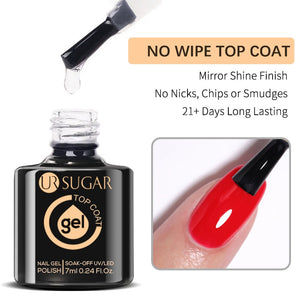UR SUGAR 7ml Gold Glitter Gel Nail Polish Platinum Shining Mineral Sequins Soak Off UV LED Gel Nail Semi Permanent Manicure