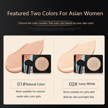 Load image into Gallery viewer, BB Air Cushion Foundation Mushroom Head CC Cream Concealer Whitening Makeup Cosmetic Waterproof Brighten Face Base Tone