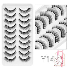 Load image into Gallery viewer, 5/10Pairs 3D Mink Lashes Natural Eyelashes Dramatic False Eyelashes Faux Cils Makeup Wholesale Fake Eyelash Extension maquiagem