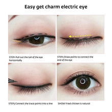 Load image into Gallery viewer, Waterproof Quick Dry Liquid Eyeliner Sweatproof Anti-oil Smudge-Proof Long-lasting Black Eyeliner Pencil Beauty Eyes Makeup Tool