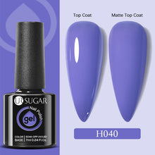 Load image into Gallery viewer, UR SUGAR 7.5ml 7ml Glass Bottle Milky Jelly White Gel Nail Polish White Color UV Led Gel Varnish For Manicure Nail Art Base Top