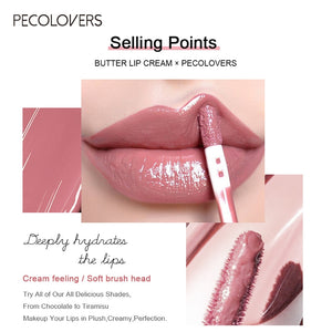 1Pc Sexy Velvet Matte Lipstick Waterproof Long Lasting Lip Gloss Non Stick Cup Red Lipgloss Glaze Cosmetic Women Makeup Lipstick