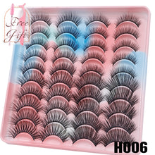 Load image into Gallery viewer, AYRMILLA 5/20Pairs 3D Mink Lashes Natural False Eyelashes Dramatic Thick Fake Eyelash Extension Faux Cils Wholesale Makeup Tools
