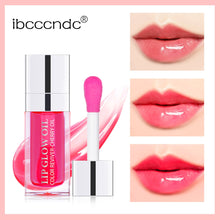 Load image into Gallery viewer, Crystal Jelly Moisturizing Lip Oil Plumping Lip Gloss Makeup Sexy Plump Lip Glow Oil Tinted Lip Plumper 6ml 1 Piece