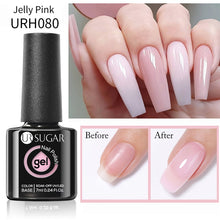 Load image into Gallery viewer, UR SUGAR 7ml Gold Glitter Gel Nail Polish Platinum Shining Mineral Sequins Soak Off UV LED Gel Nail Semi Permanent Manicure