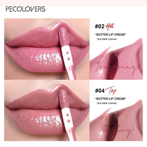 1Pc Sexy Velvet Matte Lipstick Waterproof Long Lasting Lip Gloss Non Stick Cup Red Lipgloss Glaze Cosmetic Women Makeup Lipstick