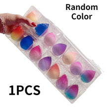 Load image into Gallery viewer, Professional Makeup Sponge Puff Soft Portable Gradient Marble Air Cushion Foundation Powder Cosmetic Puff Women Beauty Tool 1PCS