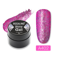 Load image into Gallery viewer, ROSALIND Gel Nail Polish Glitter Paint Hybrid Varnishes Shiny Top Base Coat For Nails Set Semi Permanent For Manicure Nail Art