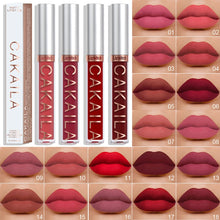 Load image into Gallery viewer, Sexy Long Lasting Velvet Matte Lip Gloss Liquid Lipstick Lip Makeup Women Beauty Red Nonstick Cup Waterproof Lip Gloss YZL2