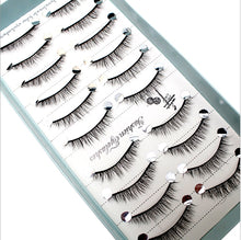 Load image into Gallery viewer, 41 Styles 10 pairs natural long 3D mink false eyelashes fake lashes makeup kit Mink Lashes extension eye lashes short eyelashes