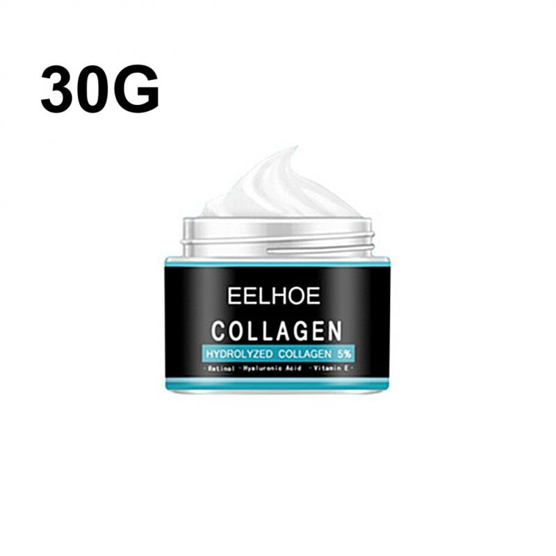EELHOE 30gCollagen Anti Wrinkle Creams for Men Man Hyaluronic Acid Vitamin E Lighten Cream Beauty Moisturizing Facial Care TSLM1
