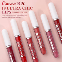 Load image into Gallery viewer, Sexy Long Lasting Velvet Matte Lip Gloss Liquid Lipstick Lip Makeup Women Beauty Red Nonstick Cup Waterproof Lip Gloss YZL2