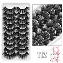 Load image into Gallery viewer, 5/10Pairs 3D Mink Lashes Natural Eyelashes Dramatic False Eyelashes Faux Cils Makeup Wholesale Fake Eyelash Extension maquiagem