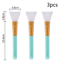 Load image into Gallery viewer, 10PCS Soft Cosmetic Makeup Brush DIY Mask Brushes Foundation Skin Face Care Tool Acrylic-Handle Gel Cosmetic Beauty Tools