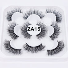 Load image into Gallery viewer, AYRMILLA 5/20Pairs 3D Mink Lashes Natural False Eyelashes Dramatic Thick Fake Eyelash Extension Faux Cils Wholesale Makeup Tools