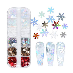 Holographic Butterfly Flakes Nail Art Glitter Sparkly 3D Laser Butterfly Sequins Tips DIY Polish Nail Art Decorations Manicure