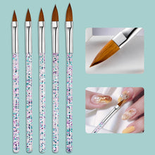 Load image into Gallery viewer, 3Pcs French Stripe Nail Art Liner Brush Set Tips Ultra-thin Line Drawing Pen Dual End UV Gel Painting Brushes Manicure Tools