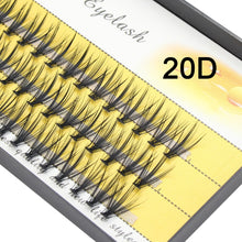 Load image into Gallery viewer, Moonlily Soft Mink 20D/30D/40D Lashes Cluster Eyelash Extension Natural Long 3D Volume Effect Faux Bunche Individual Makeup