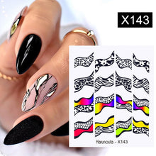 Load image into Gallery viewer, Harunouta 1 Sheet Nail Water Decals Transfer Lavender Spring Flower Leaves Nail Art Stickers Nail Art Manicure DIY