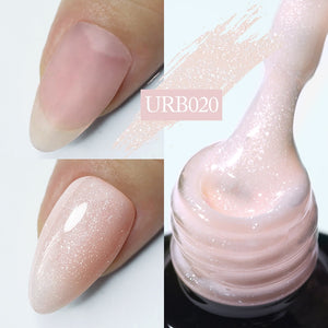 UR SUGAR 7ml Gold Glitter Gel Nail Polish Platinum Shining Mineral Sequins Soak Off UV LED Gel Nail Semi Permanent Manicure