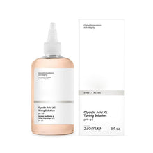Load image into Gallery viewer, Facial Skin Care Glycolic Acid 7% Toning Solution PH 3.6 Lackluster Toner 240ML