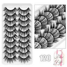 Load image into Gallery viewer, 5/10Pairs 3D Mink Lashes Natural Eyelashes Dramatic False Eyelashes Faux Cils Makeup Wholesale Fake Eyelash Extension maquiagem