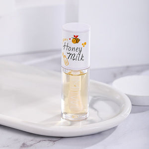 Kawaii Honey Peach Lip Oil Long Lasting Non-sticky Repair Moisturizing Hydrating Lip Tint Lip Plumper Lip Care Serum