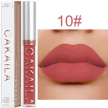 Load image into Gallery viewer, Sexy Long Lasting Velvet Matte Lip Gloss Liquid Lipstick Lip Makeup Women Beauty Red Nonstick Cup Waterproof Lip Gloss YZL2