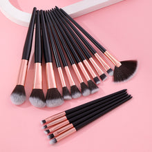 Load image into Gallery viewer, FJER Makeup Brushes Premium Synthetic Foundation Powder Concealers Eye Shadows Makeup Kit 9PCS-24 PCS Brush Set (Black Rose)