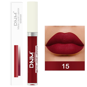 3 Pcs Sweet Liquid Lipstick Set Matte Velvet Lip Glaze Waterproof Long Lasting Non-marking Natural Lip Tint Cosmetic Kit YZL1