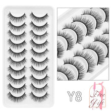 Load image into Gallery viewer, 5/10Pairs 3D Mink Lashes Natural Eyelashes Dramatic False Eyelashes Faux Cils Makeup Wholesale Fake Eyelash Extension maquiagem
